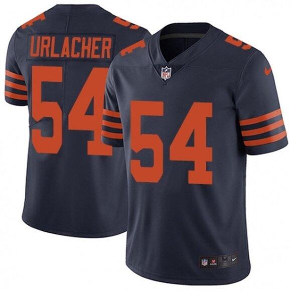 Men's Chicago Bears #54 Brian Urlacher Navy NFL Vapor untouchable Limited Stitched Jersey